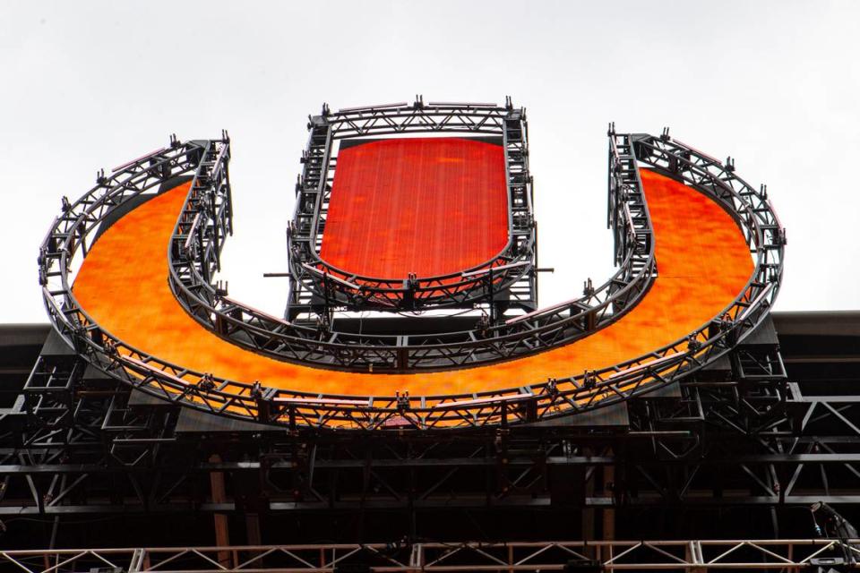 Signage from Day 2 of Ultra 2024 at Bayfront Park in Downtown Miami on Saturday, March 23, 2024. D.A. Varela/dvarela@miamiherald.com