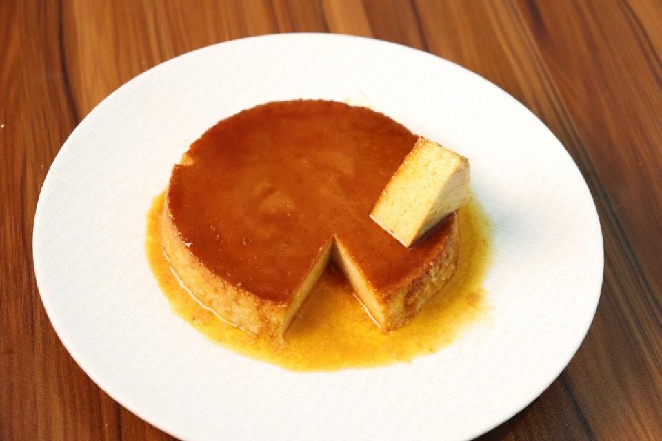 Flan de coco