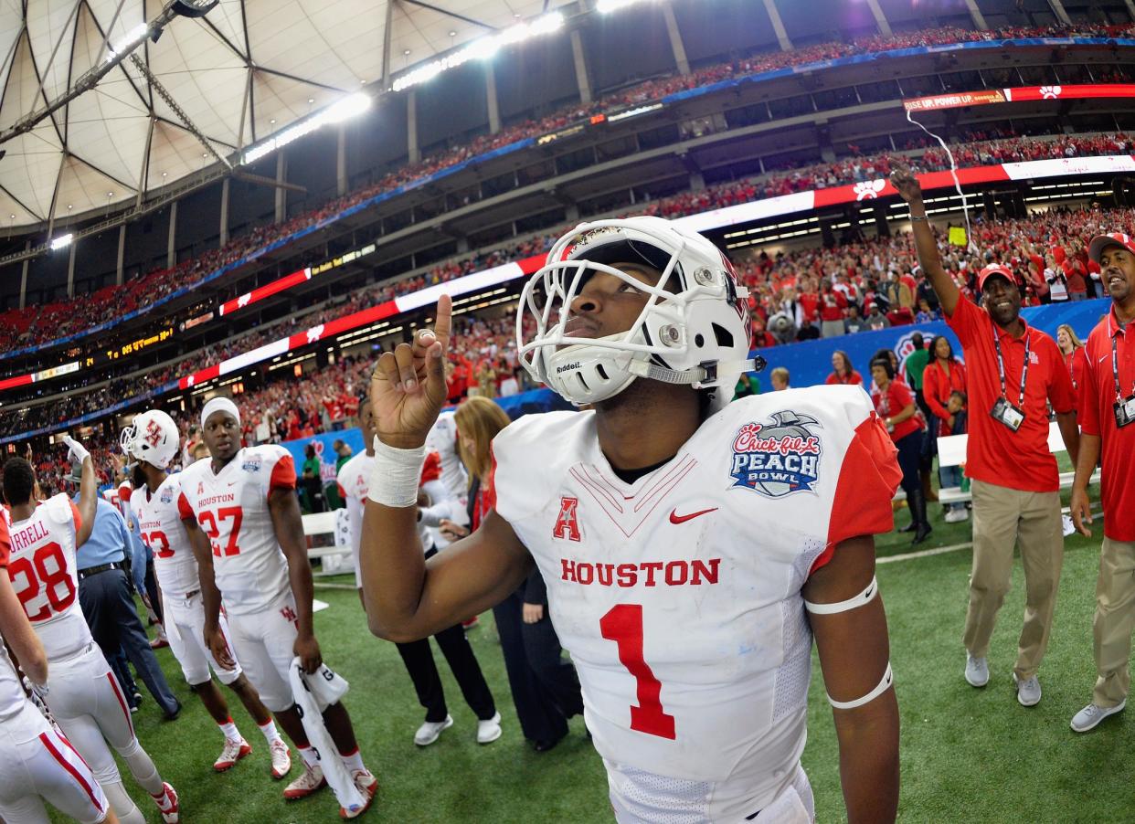 Houston QB Greg Ward Jr. (Getty)