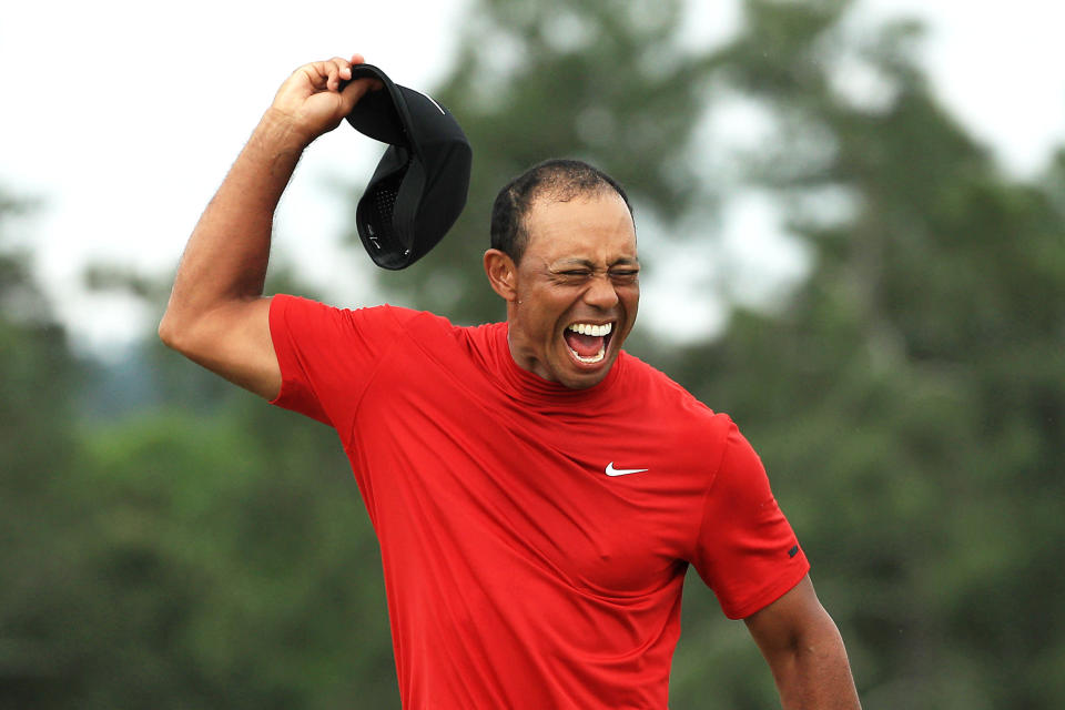 Tiger Woods ended a near 11-year wait for a major win. (Credit: Getty Images)