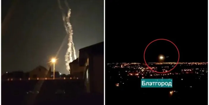 The rocket changed its trajectory and exploded in one of the districts of the city