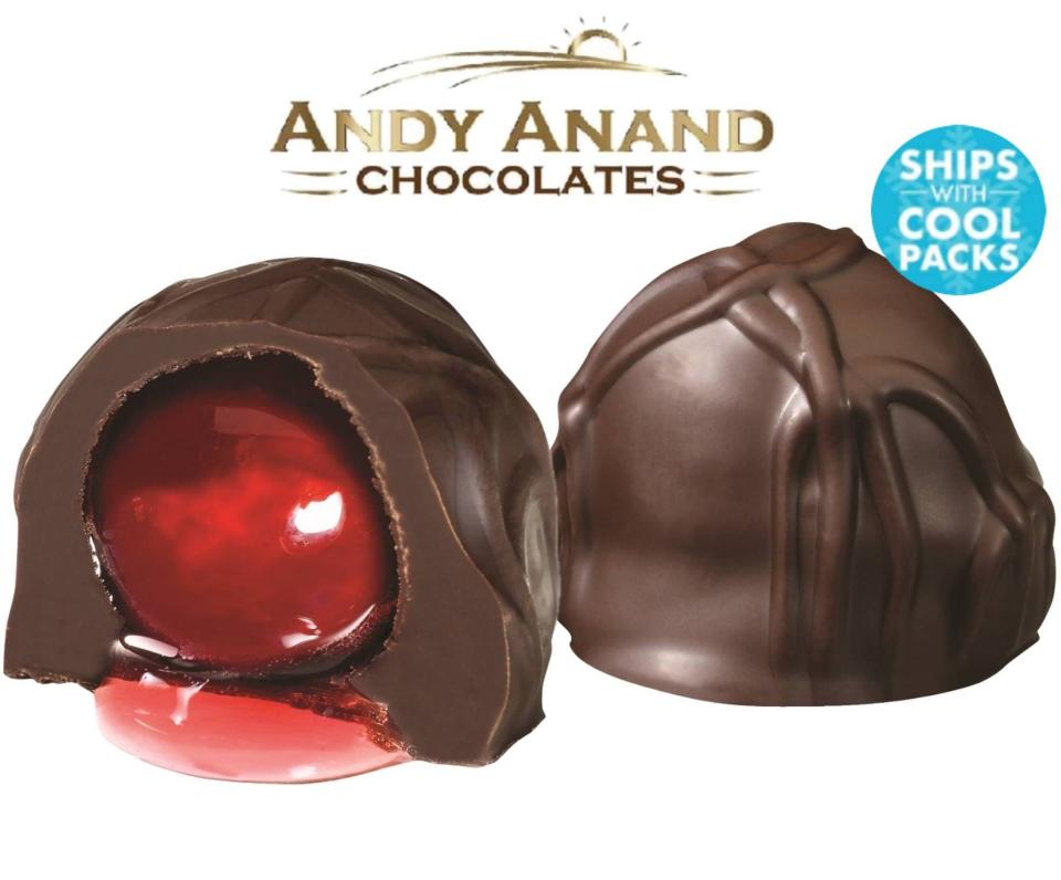 31) Andy Anand Belgian Dark Chocolate Cherry Cordials