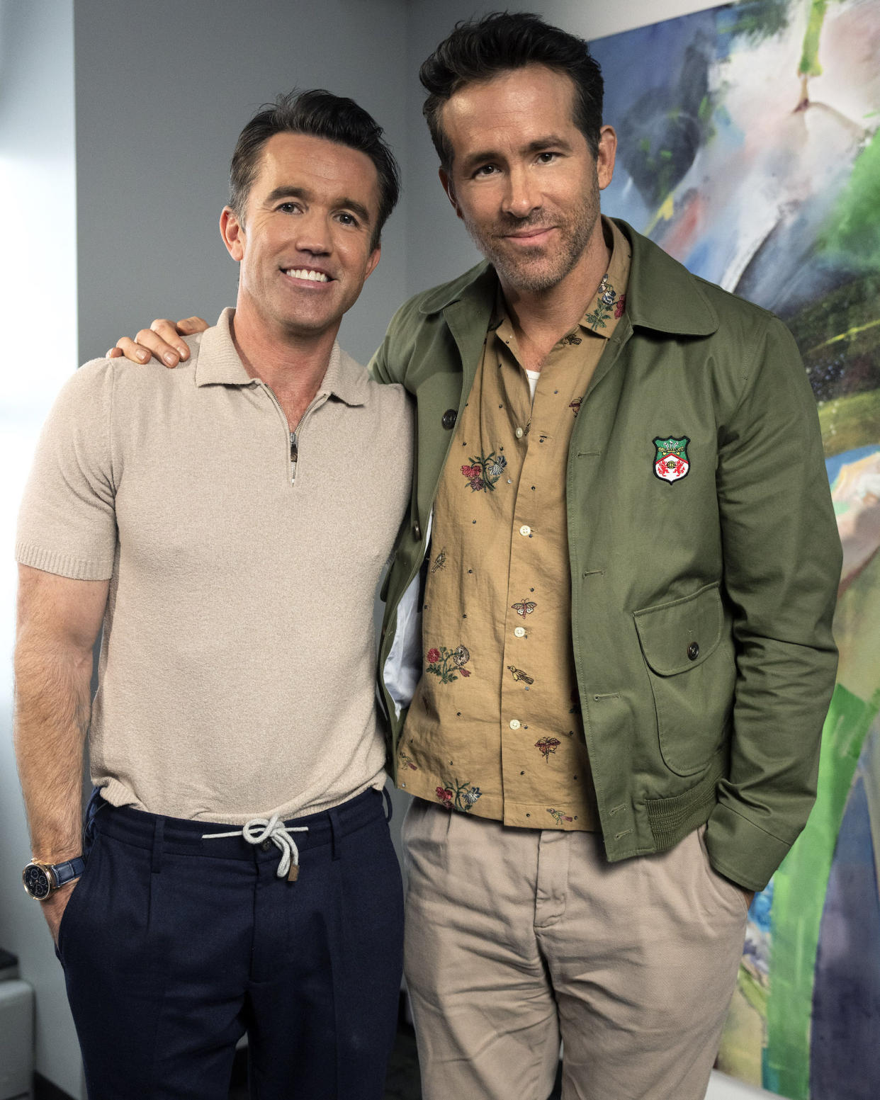 Rob McElhenney and Ryan Reynolds Joke About Stress From Wrexham Games