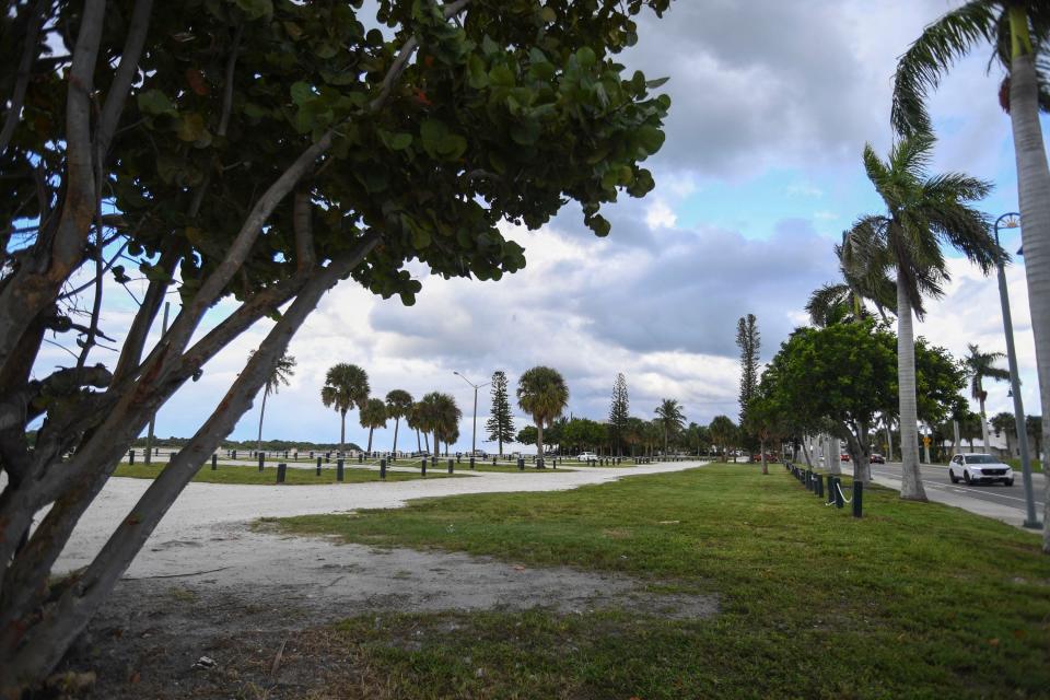 An area between Square Grouper Tiki Bar and Manatee Island on the Fort Pierce Inlet, Wednesday, Oct. 18, 2023.