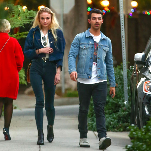 Sophie Turner & Joe Jonas Wore Louis Vuitton To The 'Devotion