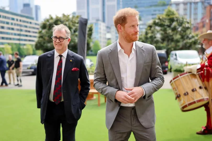 Prince Harry is currently back in the UK, but will not be meeting King Charles