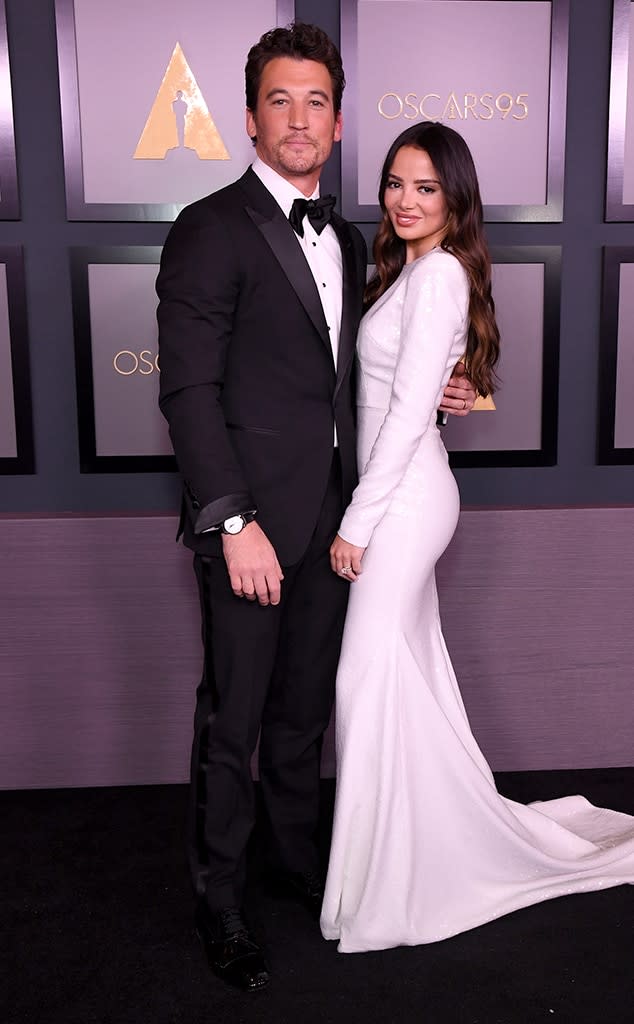 Miles Teller, Keleigh Teller, 2022 Governors Awards