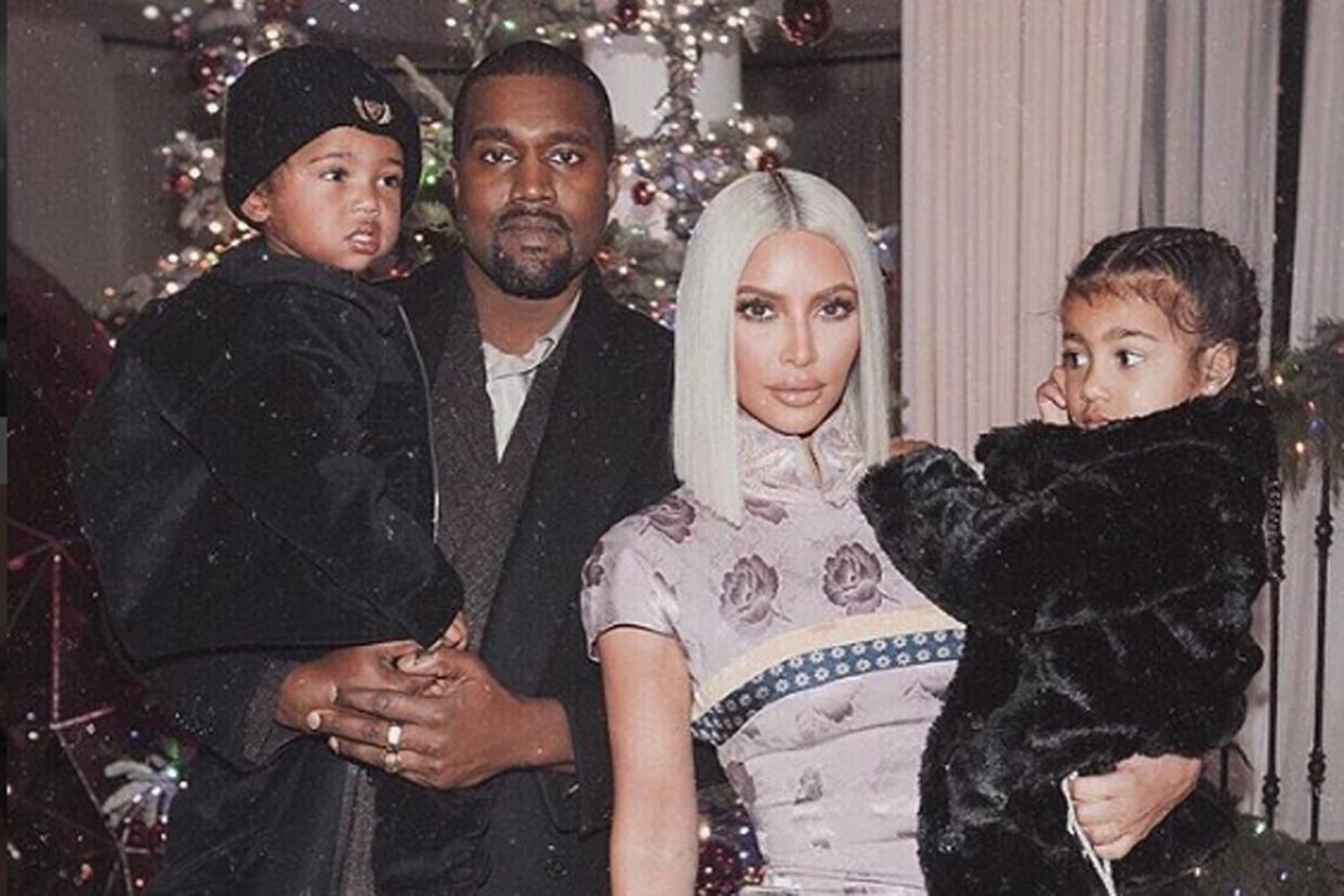 Expanding: Kim Kardashian and Kanye West have welcomed their third child via a surrogate: Instagram/ Kim Kardashian