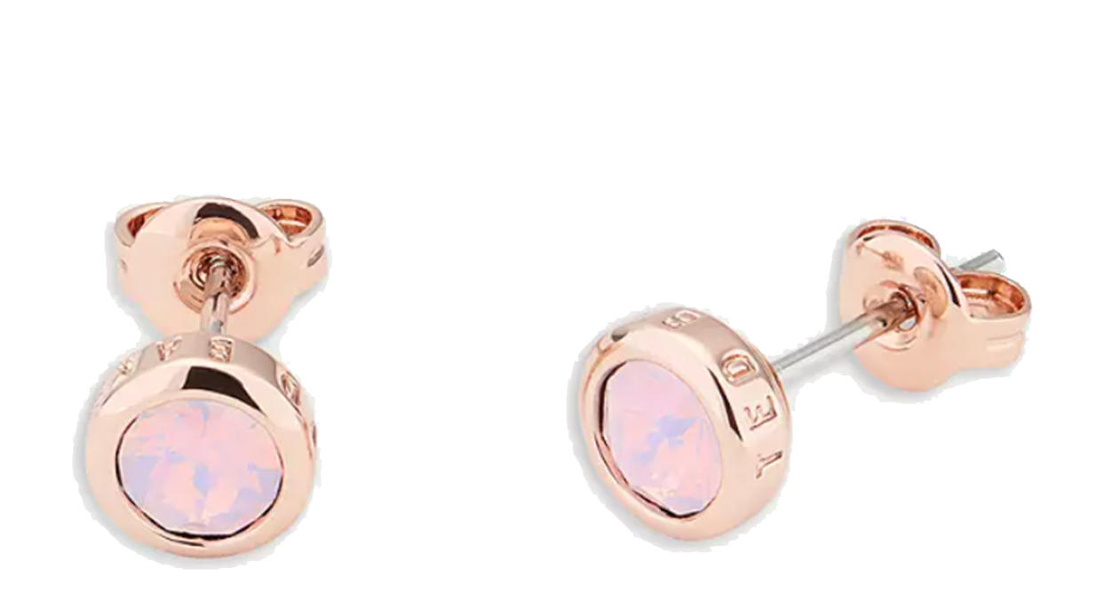 Ted Baker Swarovski Crystal Round Stud Earrings