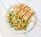 <p>4th of July doesn't have to be all about red meat: Add swordfish steak skewers to your arsenal with this flavorful lime juice and chili powder version, paired perfectly with fresh summer corn and zucchini. </p><p><em><a href="https://www.goodhousekeeping.com/food-recipes/easy/a33396/swordfish-summer-salad/" rel="nofollow noopener" target="_blank" data-ylk="slk:Get the recipe for Swordfish with Summer Salad »;elm:context_link;itc:0;sec:content-canvas" class="link ">Get the recipe for Swordfish with Summer Salad »</a></em></p><p><strong>RELATED: </strong><a href="https://www.goodhousekeeping.com/food-recipes/healthy/g902/myplate-inspired-seafood-recipes/" rel="nofollow noopener" target="_blank" data-ylk="slk:30+ Healthy Fish and Seafood Recipes to Make Tonight;elm:context_link;itc:0;sec:content-canvas" class="link ">30+ Healthy Fish and Seafood Recipes to Make Tonight</a></p>