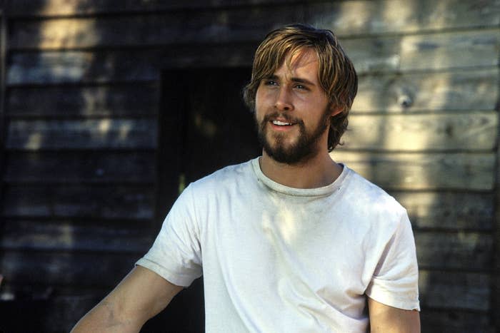 Ryan Gosling in The Notebook