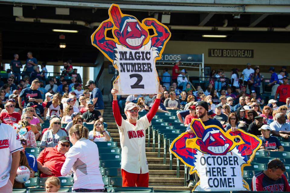 They're riding high in Cleveland after the NBA Finals. Can the Indians keep it up? (Getty Images)