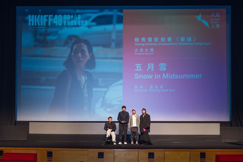 《五月雪》在「第48屆香港國際電影節」大放異彩。（圖／海鵬提供）