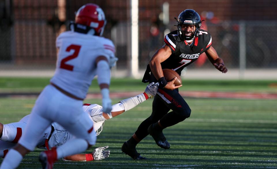 West and American Fork play in Salt Lake City on Friday, Aug. 25, 2023. AF won 45-21. | Scott G Winterton, Deseret News