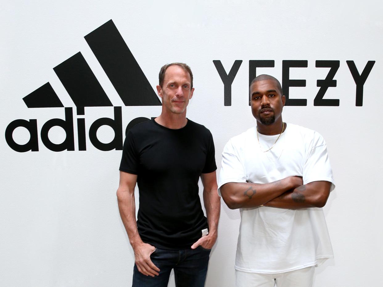 Kanye West and Adidas CMO Eric Liedtke