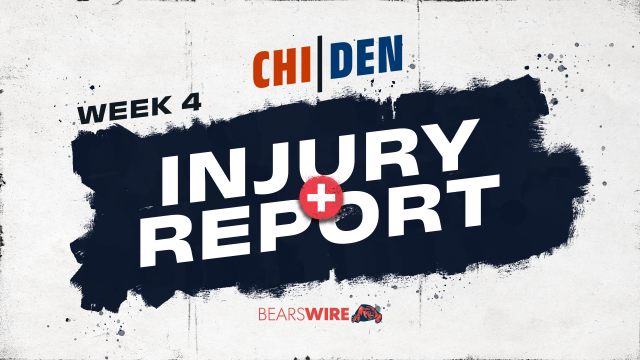 Bears vs. Broncos Injury Report — Week 4