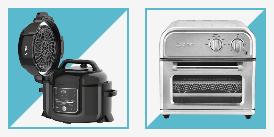 <p>If you've somehow made it this long into 2020 without what's arguably the hottest small kitchen appliance of the year because you were waiting for <a href="https://www.menshealth.com/technology-gear/a34222545/black-friday-cyber-monday-deals-sales-2020/" rel="nofollow noopener" target="_blank" data-ylk="slk:Black Friday deals;elm:context_link;itc:0;sec:content-canvas" class="link ">Black Friday deals</a> to come around, here's proof that good things come to those who wait. Black Friday this year is <em>stacked </em>with air fryer deals. </p><p>For the uninitiated (perhaps you're reading this because you wanted to learn once and for all what the hype is about), air fryers are small ovens with a highly concentrated heat source and a fan that moves the air around to crisp up vegetables, wings, fries and more with zero or minimal oil. Considering how easy these are to use, plus the fact that some models out there have upwards of 6-in-1 capabilities, it's no wonder they've become so popular. Ahead, the best air fryer deals to scoop up this Black Friday on some of our all-time favorite models. </p>