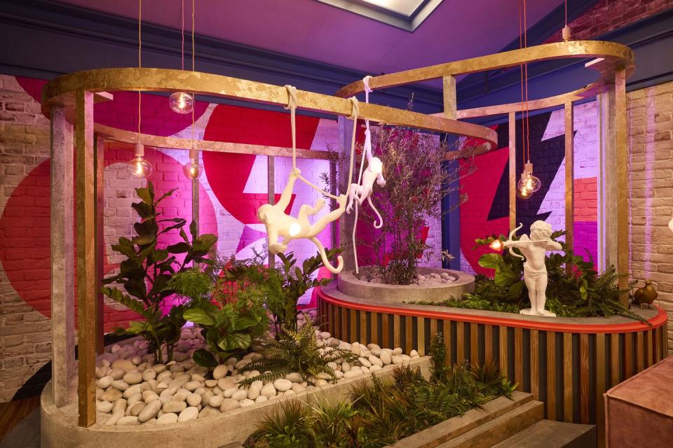 Celebrity Big Brother 2024 House Indoor Garden