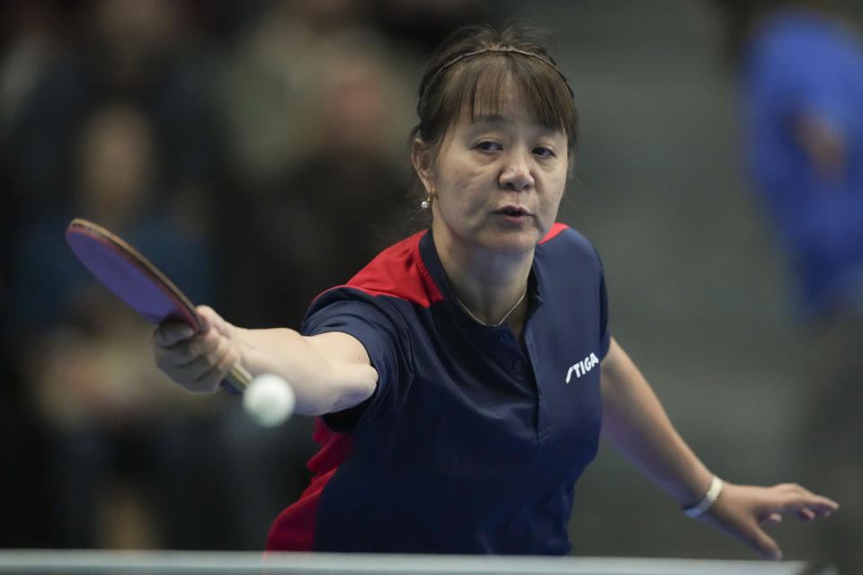 ChineseChilean table tennis player makes Olympics debut at age 58 in