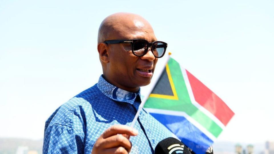 Zizi Kodwa, South Africa's minister of sports, arts and culture