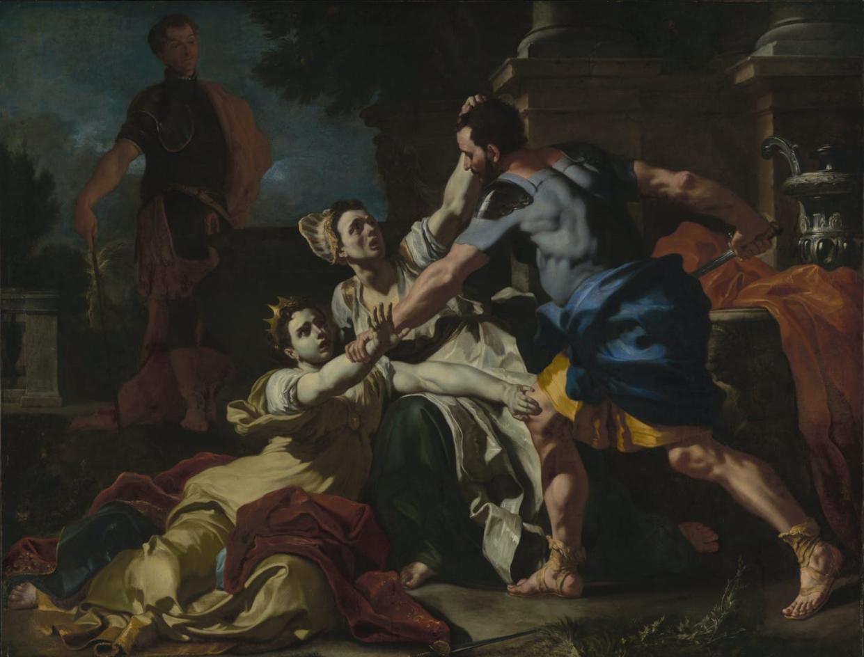 <span class="caption">Francesco Solimena, Death of Messalina (about 1704/1712)</span> <span class="attribution"><span class="source">The Getty</span></span>