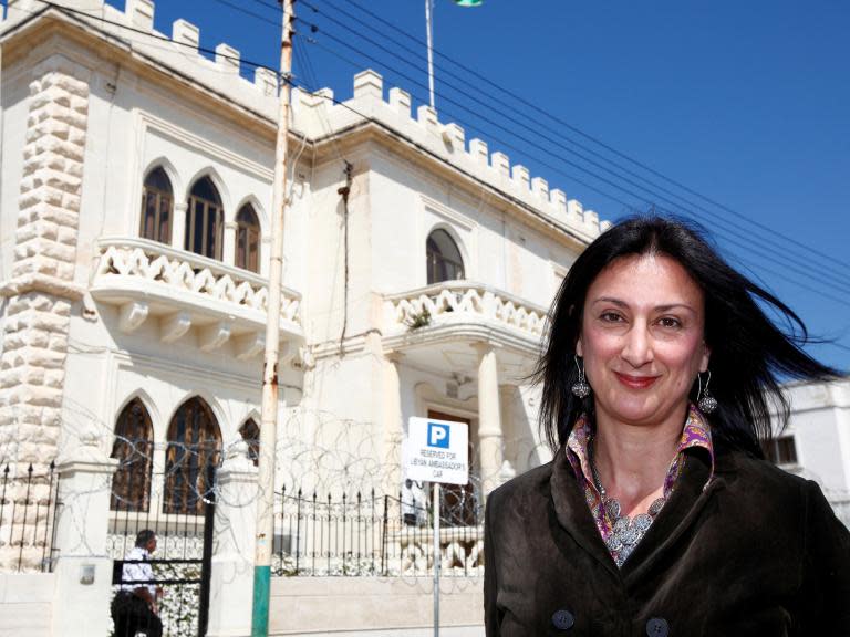 Daphne Caruana Galizia: Malta offers €1m for information on car-bomb killing of Panama Papers journalist