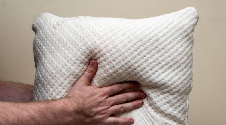 For a customizable place to rest your head, look to the Xtreme Comforts Pillow, which is overstuffed so you may remove filling to your preferred loft.