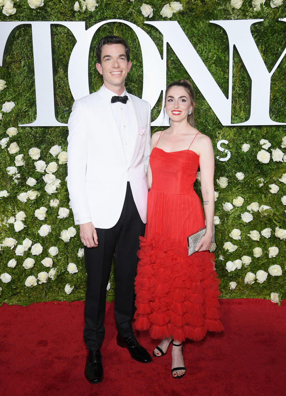 John Mulaney and Annamarie Tendler Mulaney (Dimitrios Kambouris / Getty Images)