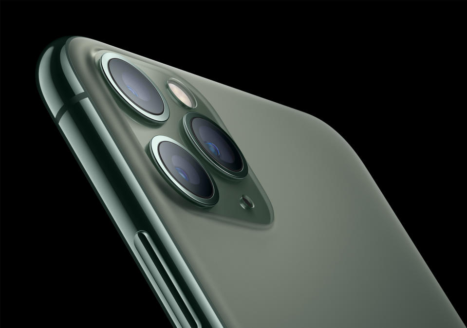 Apple iPhone 11 Pro matte glass. (PHOTO: Apple)