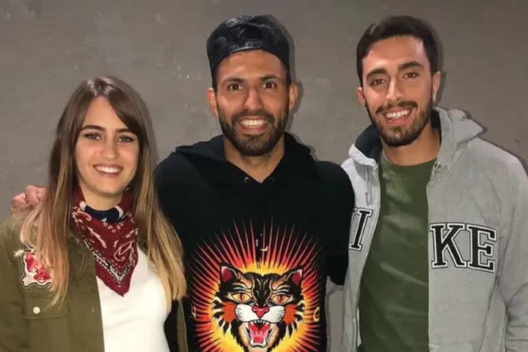 Se viralizó una foto de Sabrina Cortez junto al Kun Agüero