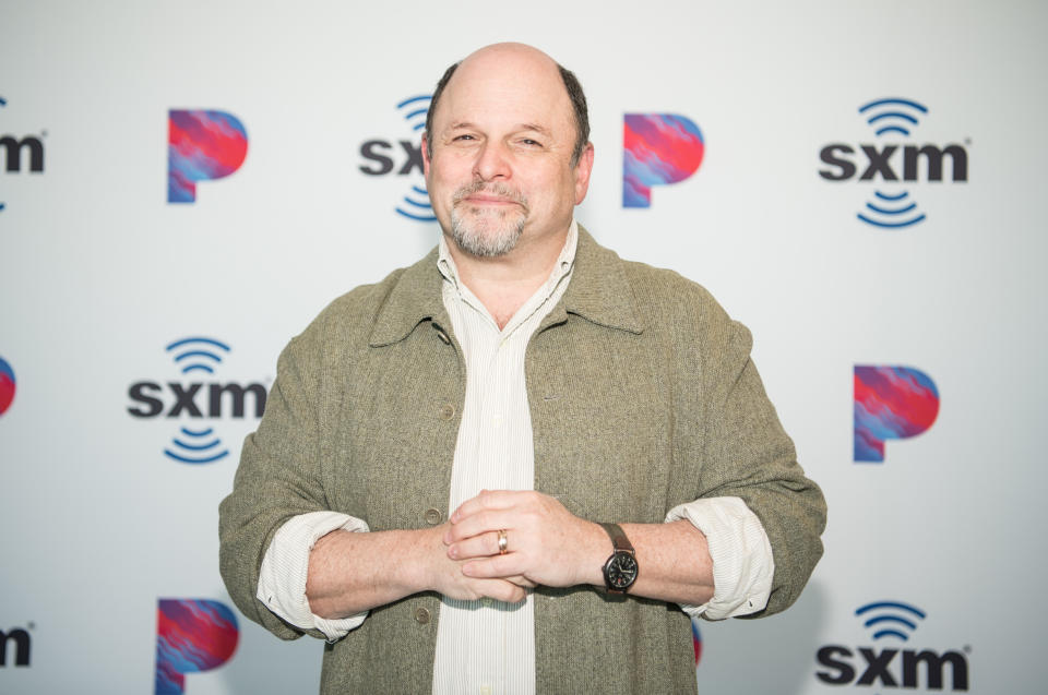 Jason Alexander visits the SiriusXM Hollywood Studio on March 3 in Los Angeles.  (Photo: Morgan Lieberman via Getty Images)