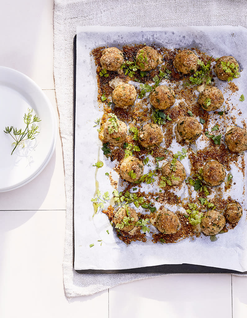 Boulettes de veau aux herbes