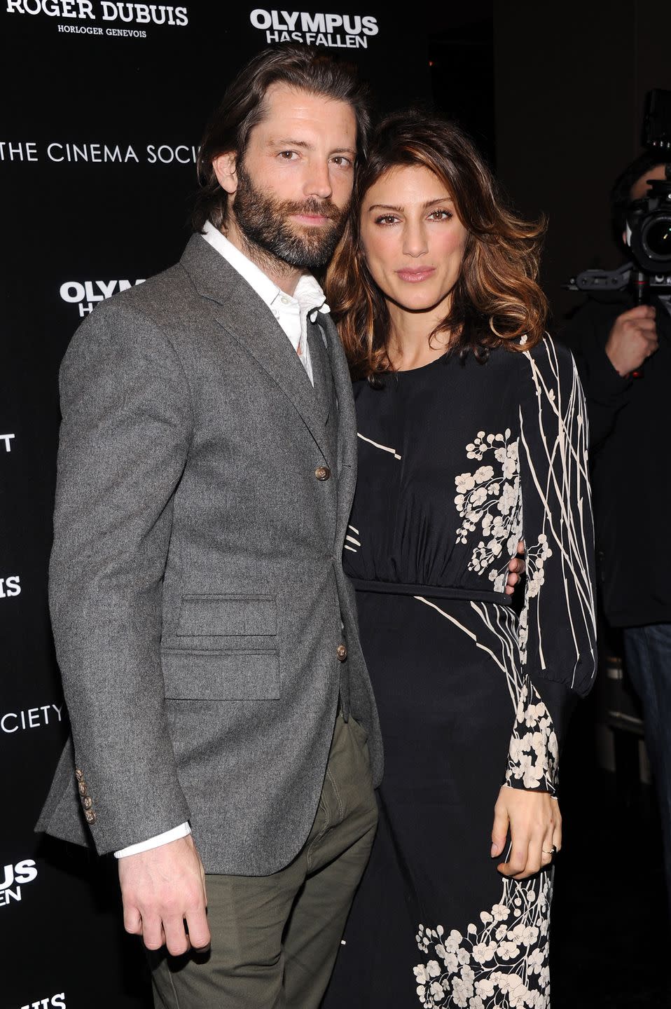 Jennifer Esposito and Louis Dowler