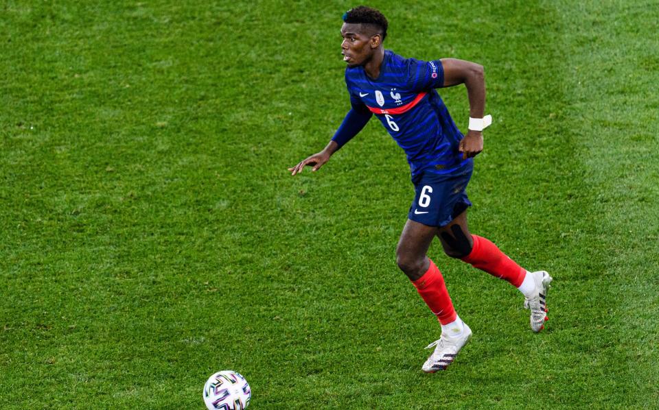 Pogba has performed better for France than Manchester United - GETTY IMAGES