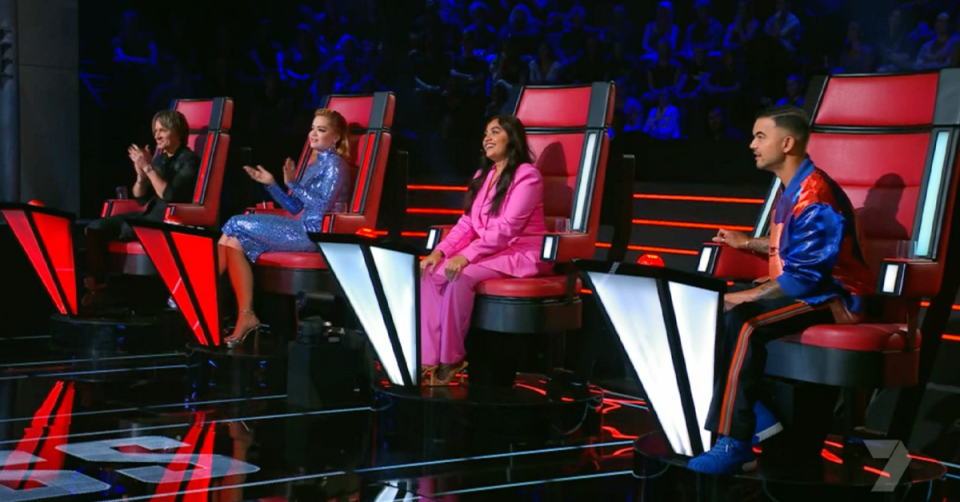 The Voice coaches.