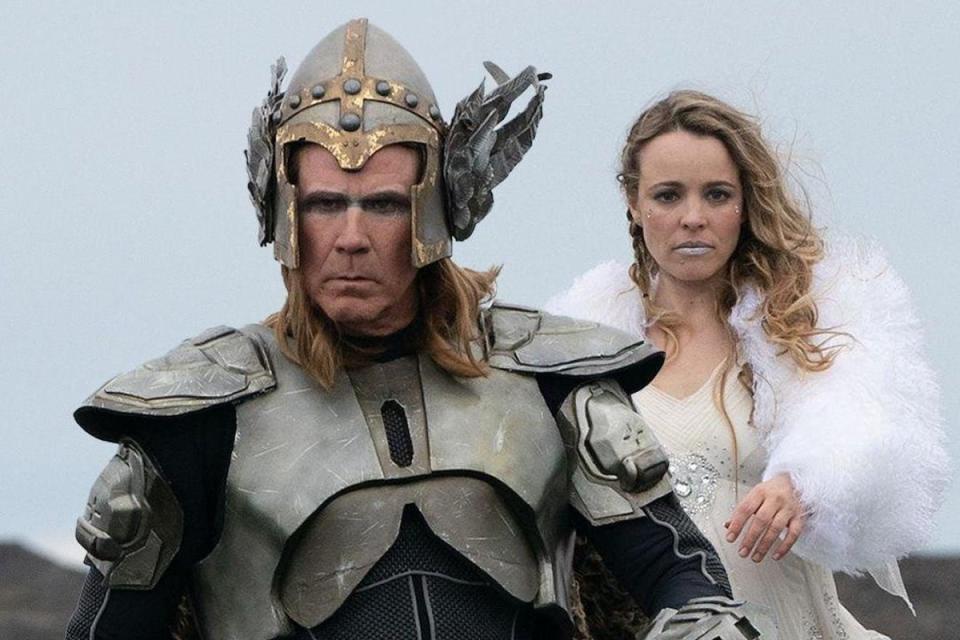 Ferrell and Rachel McAdams in Eurovision Song Contest: The Story of Fire Saga (Netflix)