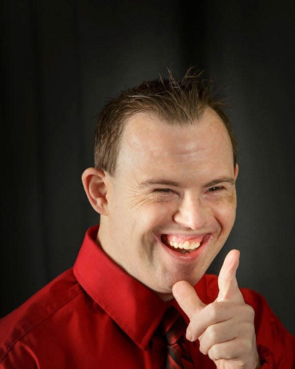 Bobby Campbell, 34, of Viera, is one of 500 people from across the United States who will appear in the annual video produced by the National Down Syndrome Society, a production which will air in Times Square on Sept. 9 and will be livestreamed on Facebook from 9:30 a.m. to 10:30 a.m. that day.
