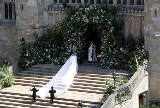 Meghan's is the newest entry in a remarkable line of wedding gowns.