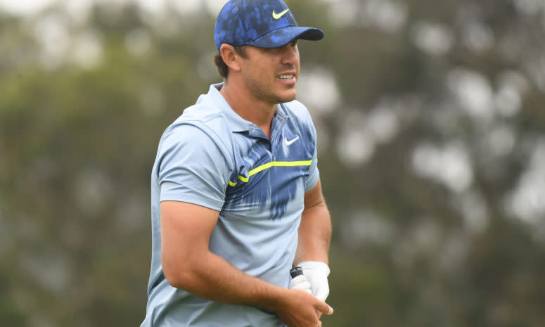 Brooks Koepka in the final round of the PGA Championship.