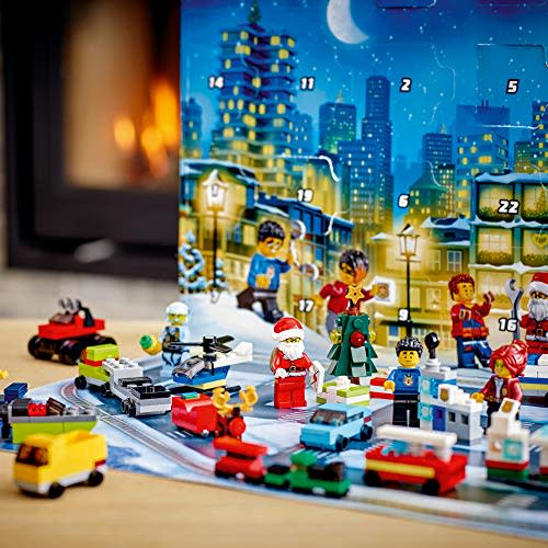 LEGO City Advent Calendar 60268 Playset, Includes 6 City Adventures TV Series Characters, Miniature Builds, City Play Mat, and Many More Fun and Festive Features, New 2020 (342 Pieces) (Amazon / Amazon)