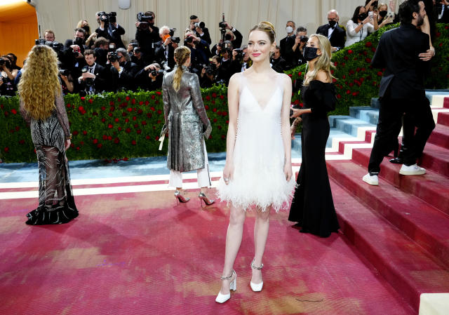 Emma Stone Rewears Wedding Afterparty Dress to 2022 Met Gala