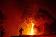 <p>Redding, Calif. on July 27, 2018. Photo: Josh Edelson/AFP/Getty Images) </p>