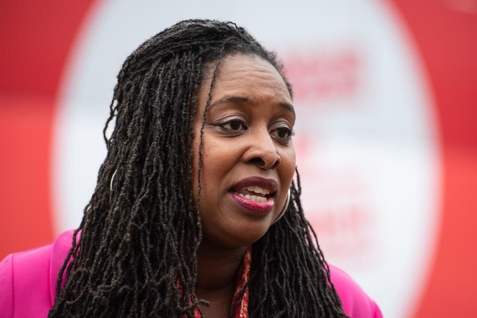 Labour MP Dawn Butler intervened during the King’s Speech debate with Yvette Cooper (Dominic Lipinski/PA) (PA Archive)