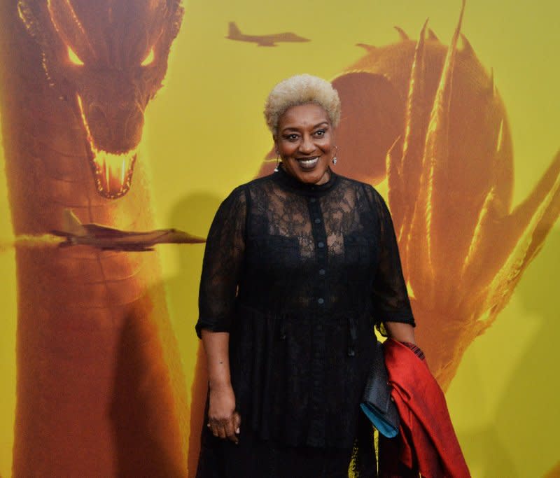 CCH Pounder attends the premiere of "Godzilla: King of the Monsters" at the TCL Chinese Theatre in the Hollywood section of Los Angeles on May 18, 2019. The actor turns 71 on December 25. File Photo by Jim Ruymen/UPI