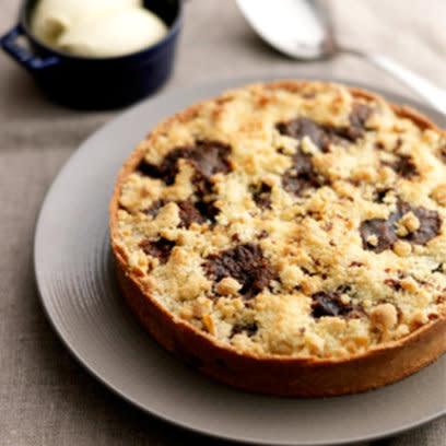 Apple and toffee crumble tart from Tom Kerridge's Proper Pub Food