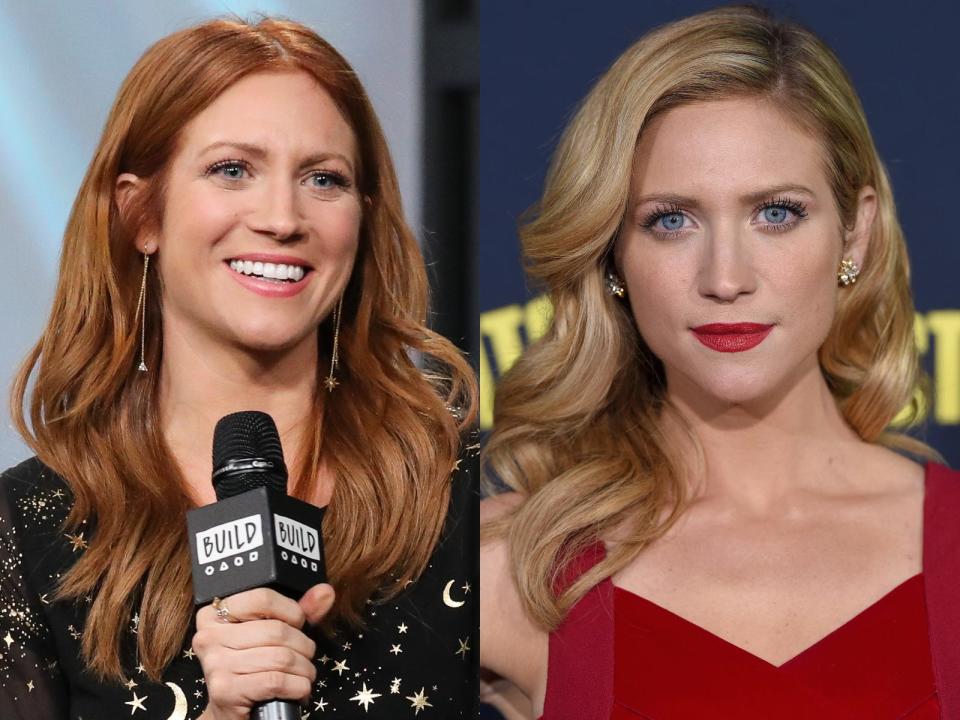 brittany snow redhead blonde