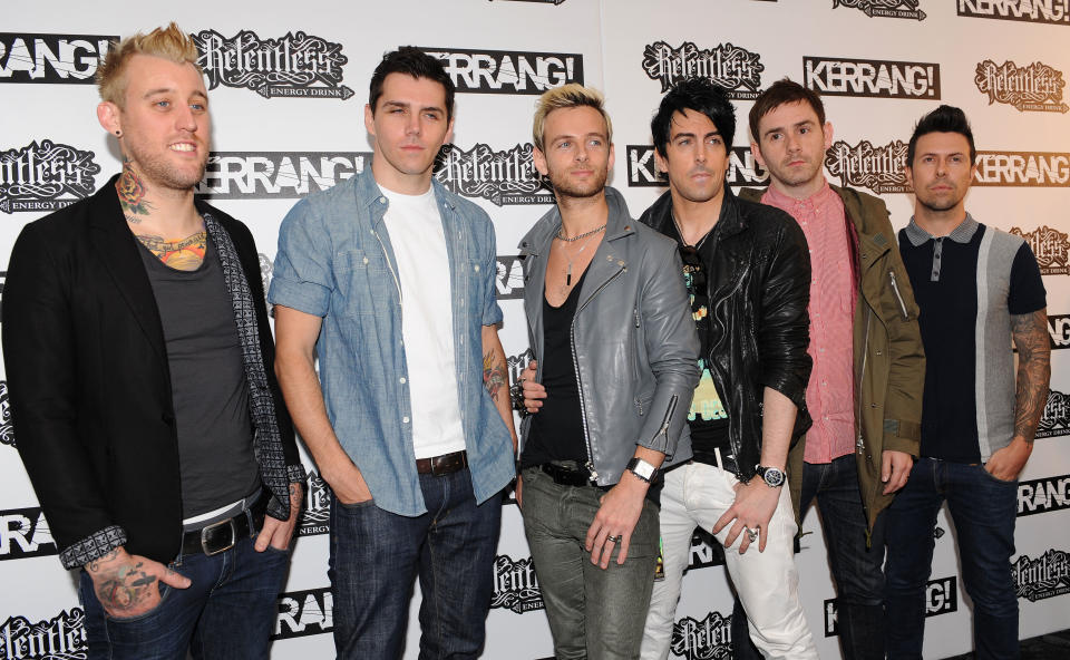 Kerrang! Awards 2010, The Brewery, London, Britain - 29 Jul 2010, Lost Prophets (Photo by Brian Rasic/Getty Images)