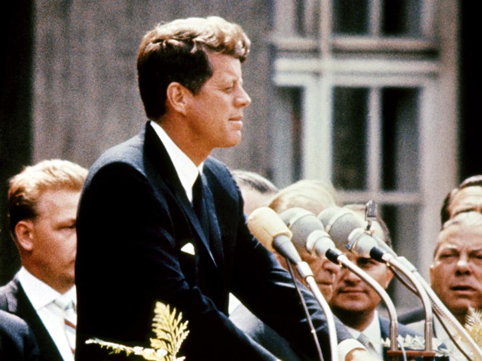 JFK was assassinated in Dallas, Texas, in November 1963 (Getty)