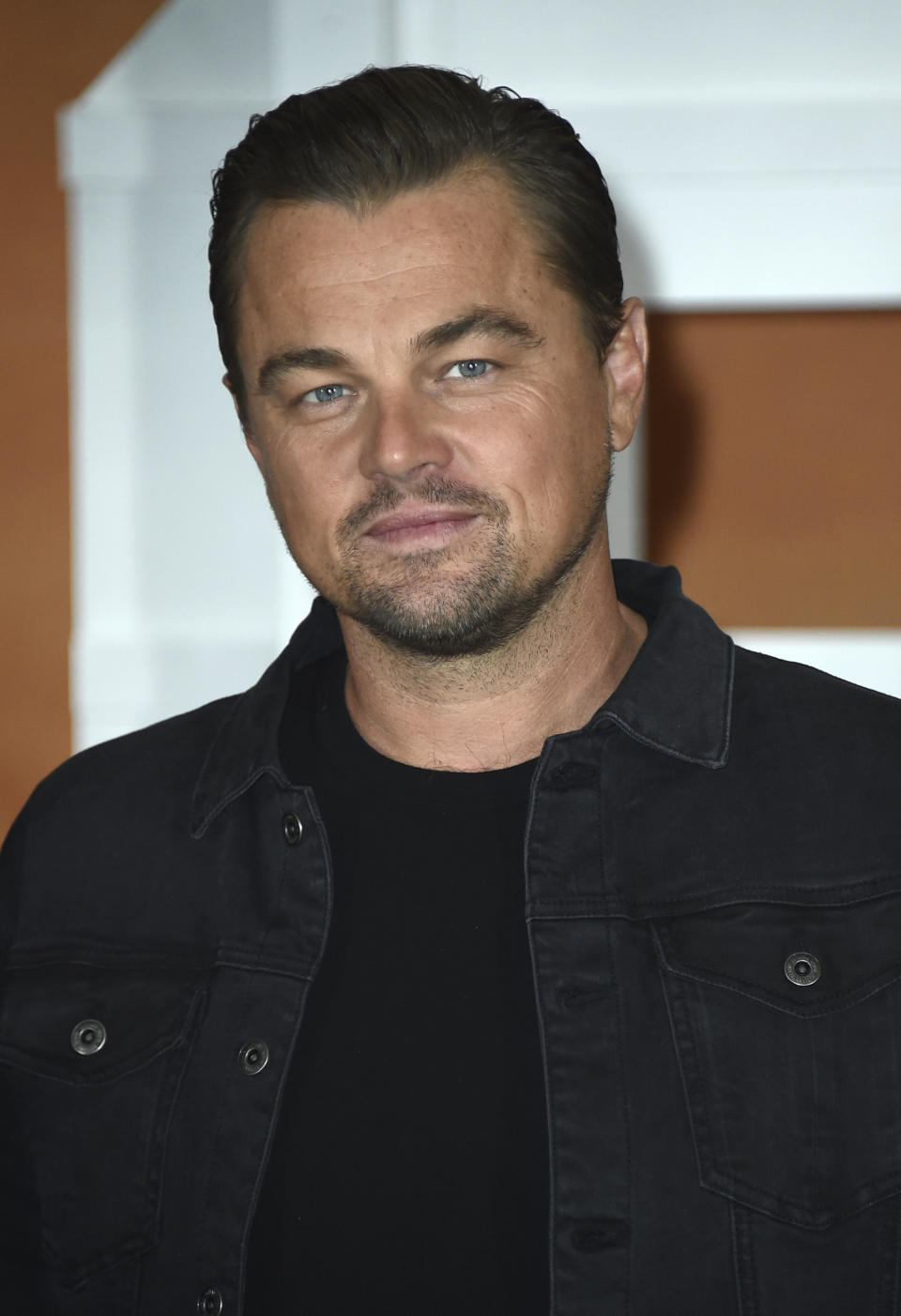 FILE - This July 11, 2019 file photo shows Leonardo DiCaprio at the photo call for "Once Upon a Time in Hollywood" in Los Angeles. The film opens on July 26. (Photo by Jordan Strauss/Invision/AP, File)