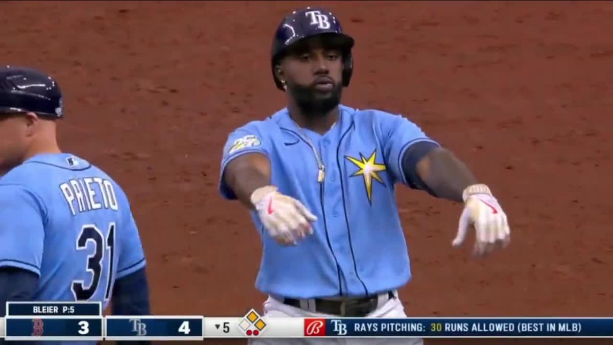 Díaz gets 3 hits as Tampa Bay Rays beat Boston Red Sox 10-5